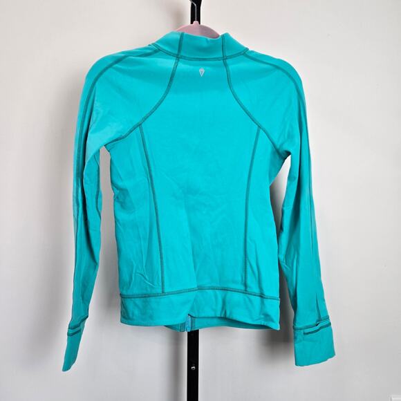 Ivivva Lululemon Girls Long Sleeve Full Zip Running Track Jacket Performance 14 - Picture 4 of 5